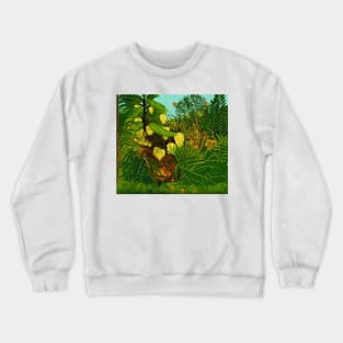 The rule of jungle Crewneck Sweatshirt